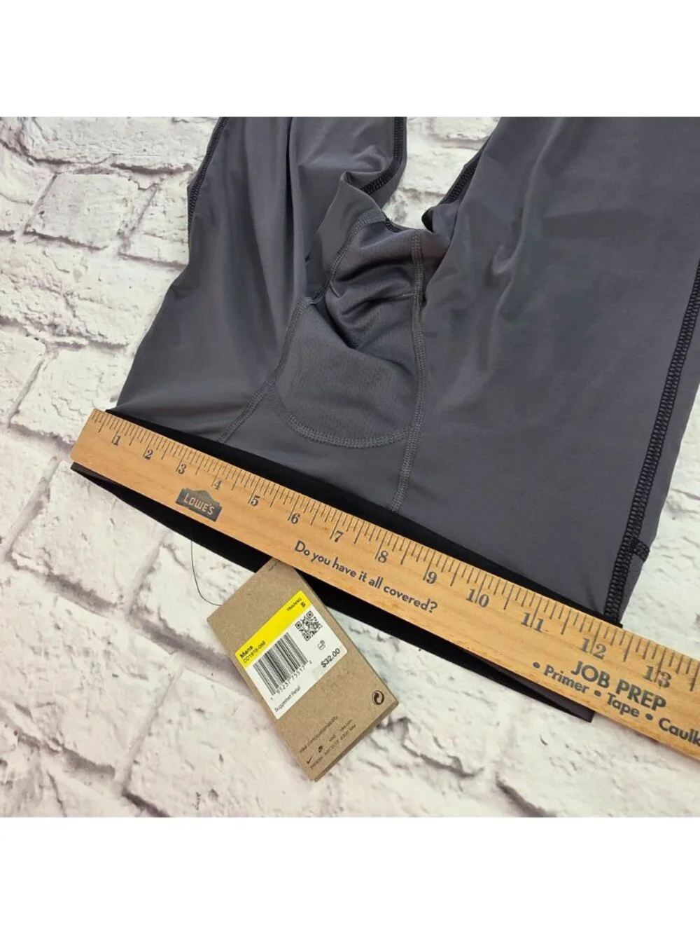Nike Pro Mens Training Tights Leggings Gray Size S With Tag